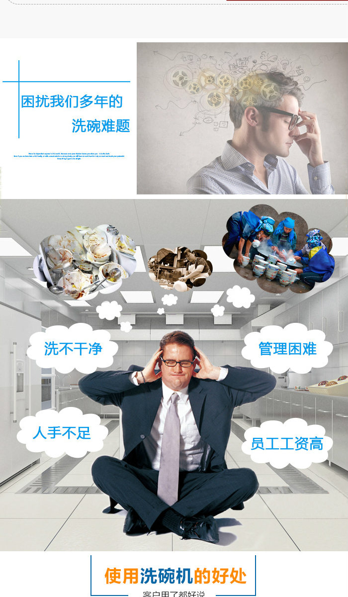 不锈钢餐盘洗碗机